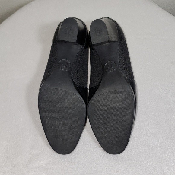 Rockport Dynamic Suspension leather black heels with comfort stretch - Picture 7 of 12